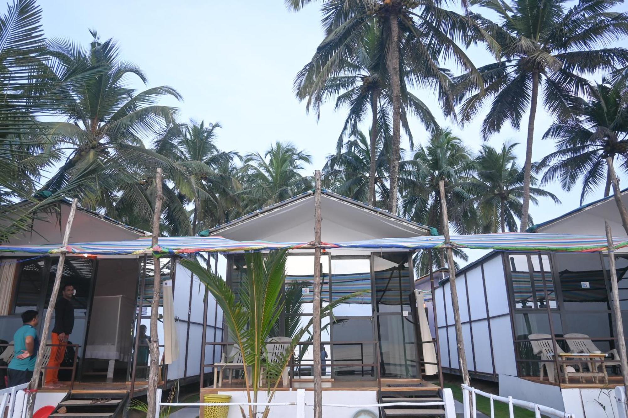 Kashinath Beach Huts Agonda Bagian luar foto
