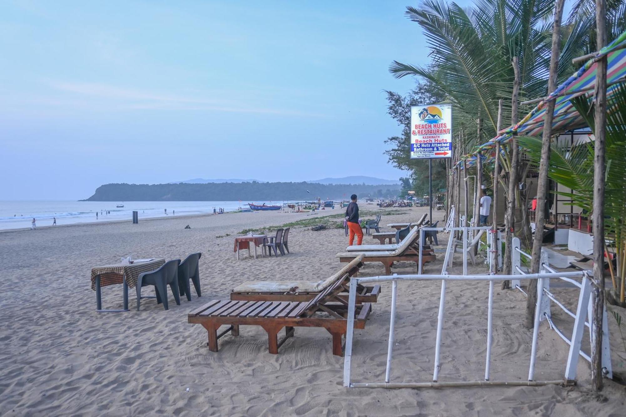 Kashinath Beach Huts Agonda Bagian luar foto